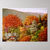 Herbst in Paraskevi Poster (Vorne)