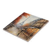 Herbst in Paris Frankreich Fliese (Seite)