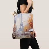Herbst in Paris Frankreich Tasche (Von Nahem)