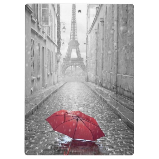 Herbst in Paris-Klemmbrett Klemmbrett (Rückseite)