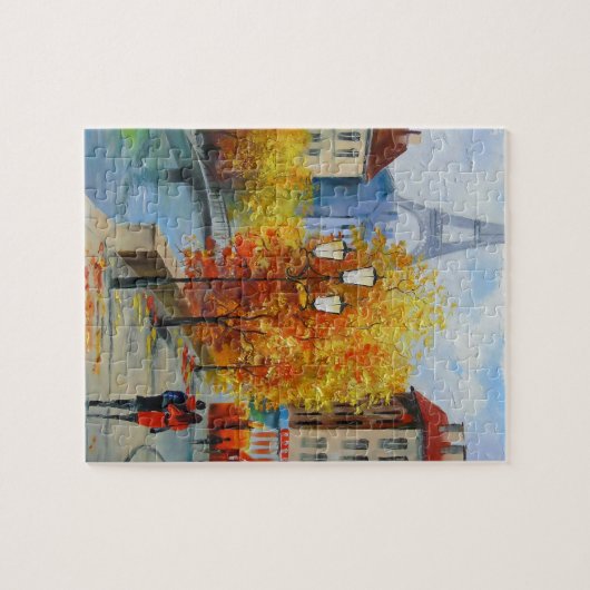 Herbst in Paris Puzzle (Horizontal)