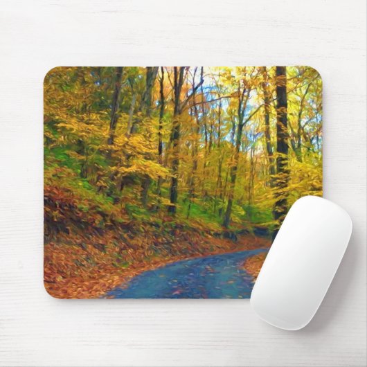 Herbst in Pennsylvania Mousepad (Mit Mouse)