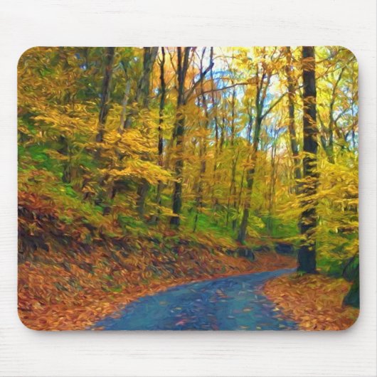 Herbst in Pennsylvania Mousepad (Vorne)