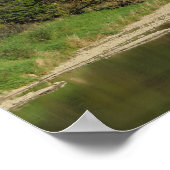 Herbst in Pieniny Dunajec Poster (Ecke)