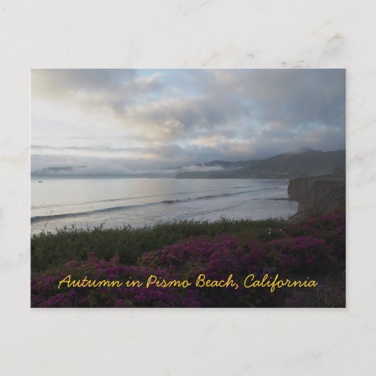Herbst in Pismo Beach Postkarte (Vorderseite)
