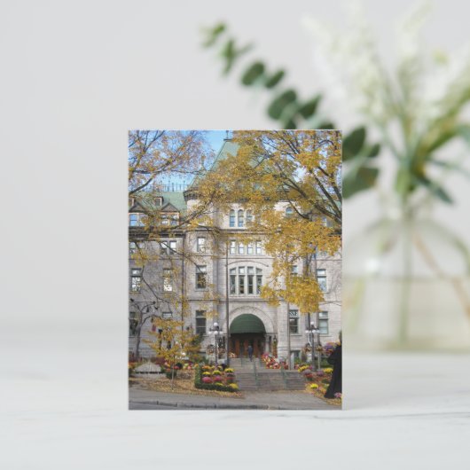 Herbst in Quebec Postkarte (Stehend Vorderseite)