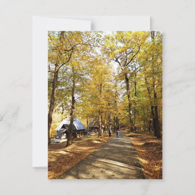 Herbst in Rumänien (Vorderseite)