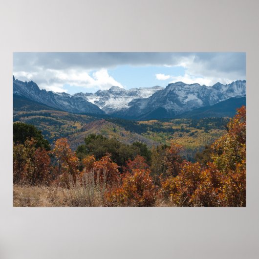 Herbst in San Juans Poster (Vorne)