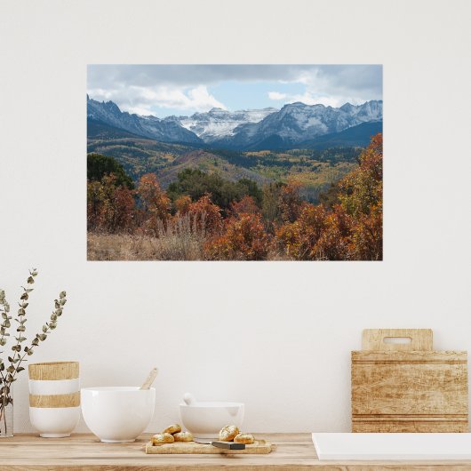 Herbst in San Juans Poster (Küche)
