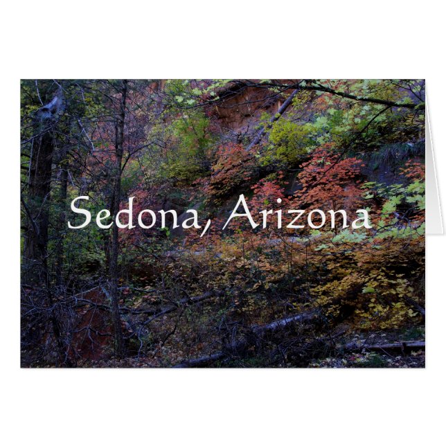 Herbst in Sedona, Arizona (Vorderseite (Horizontal))