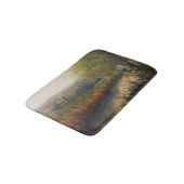 Herbst in Umbrien Originalwerk Badematte (Schrägansicht)