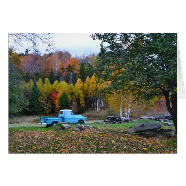 Herbst in Vermont (Vorderseite (Horizontal))