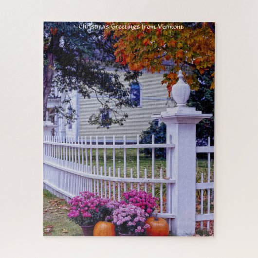 Herbst in Vermont Jigsaw Puzzle (Vertikal)