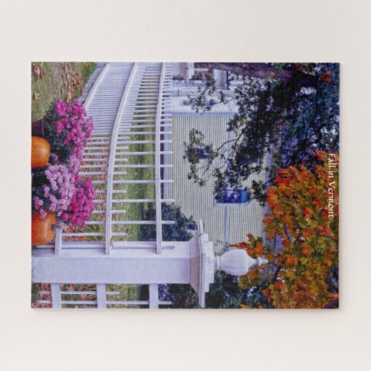 Herbst in Vermont Jigsaw Puzzle (Horizontal)