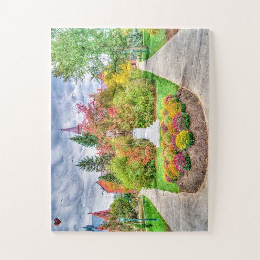 Herbst in Vermont Puzzle (Vertikal)