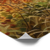 Herbst in Vermont Weinwanderwege Mendrisiotto Poster (Ecke)