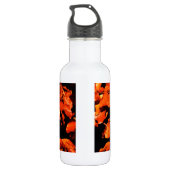 Herbst in Wald Trinkflasche (Rückseite)