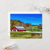 Herbst in West Virginia Karte (Vorderseite/Rückseite Beispiel)