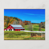 Herbst in West Virginia Postkarte (Vorderseite)