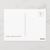 Herbst in Yosemite Postkarte (Rückseite)