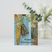 Herbst Indischer Mais Feiertagspostkarte (Stehend Vorderseite)