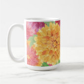 Herbst Inspiriert Chrysanthemum Kaffeetasse (Links)