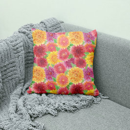 Herbst Inspiriert Chrysanthemumwirbelkissen Kissen