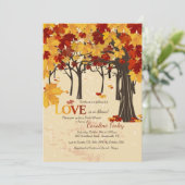 Herbst ist hier Einladung (Stehend Vorderseite)