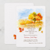 Herbst ist hier Einladung (Vorne/Hinten)