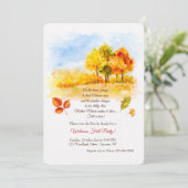 Herbst ist hier Einladung (Stehend Vorderseite)