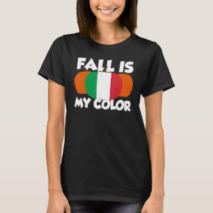 Herbst ist mein Erntedank Pumpkin Italien 3 T-Shirt