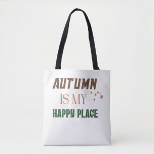 Herbst ist mein glücklicher Ort – Herbstblätter Ge Tasche