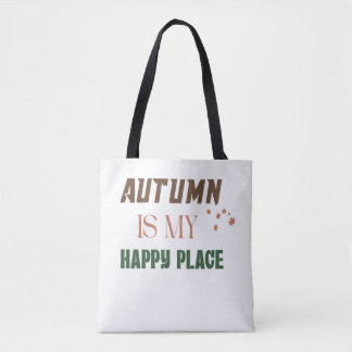 Herbst ist mein glücklicher Ort – Herbstblätter Ge Tasche