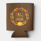 Herbst ist mein Lieblings-Farb-Herbstleaves Pumpki Dosenkühler (Vorderseite)