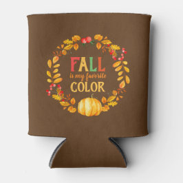 Herbst ist mein Lieblings-Farb-Herbstleaves Pumpki Dosenkühler