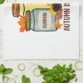 Herbst ist mein Stau Geschirrtuch (Gefaltet)