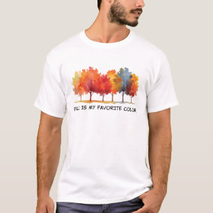 Herbst ist mein Vintager Herbstfall am liebsten T-Shirt