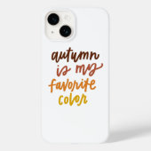 "Herbst ist meine Lieblingsfarbe Case-Mate iPhone Hülle (Rückseite)