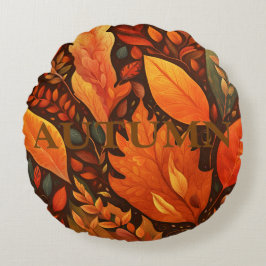 Herbst - IV Rundes Kissen
