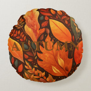 Herbst - IV Rundes Kissen