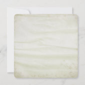 Herbst-Ivy-Blumenrahmen für Hochzeiten Einladung (Rückseite)