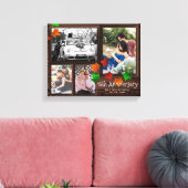 Herbst JAHRE Foto Collage Rustikale ADD JAHRE Leinwanddruck (Insitu (Wohnzimmer))