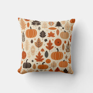 Herbst-Jahresmuster Herbstdesign Kissen