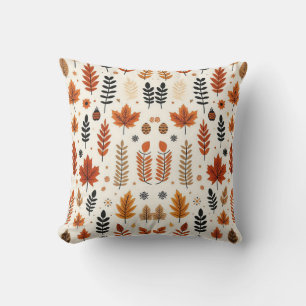 Herbst-Jahresmuster Herbstdesign Kissen