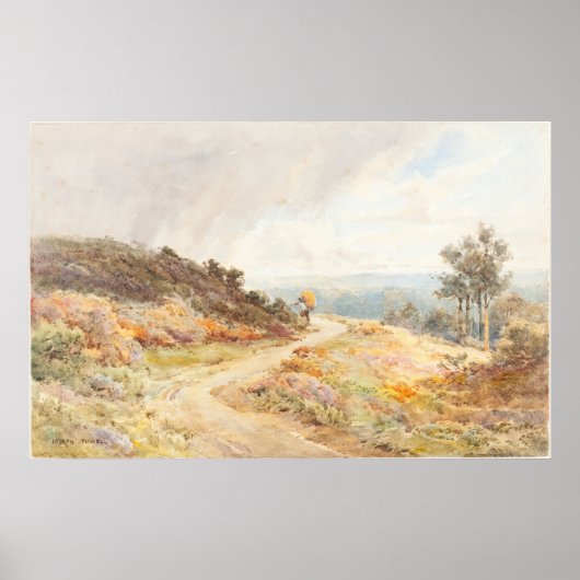Herbst - Joseph Rubens Powell Fine Art Poster (Vorne)
