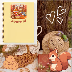Herbst-Journal-Geschenk für sie 🤎 🥨 🍁 ✨ Notizblock