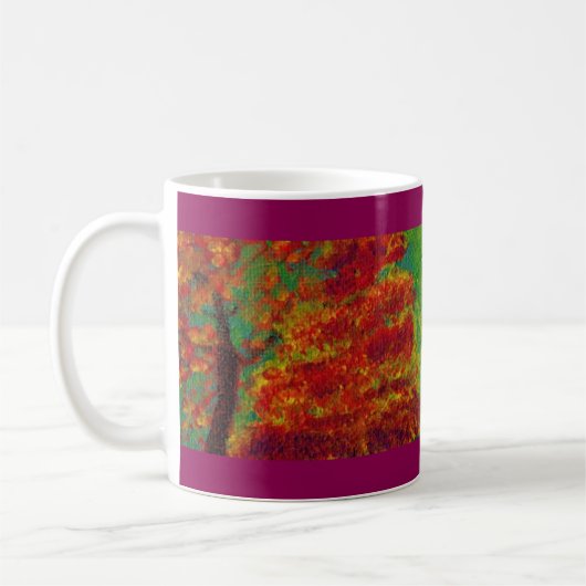 Herbst-Kaffee-Tasse Kaffeetasse (Links)