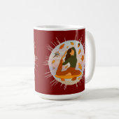Herbst Kaffeetasse (VorderseiteRechts)