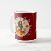 Herbst Kaffeetasse (Vorderseite Links)