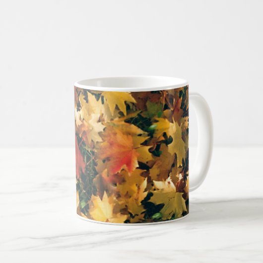 Herbst Kaffeetasse (VorderseiteRechts)